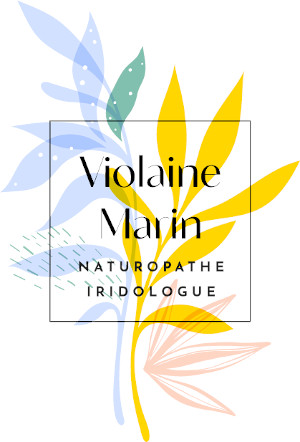 logo de Violaine Marin naturopathe iridologue nantes
